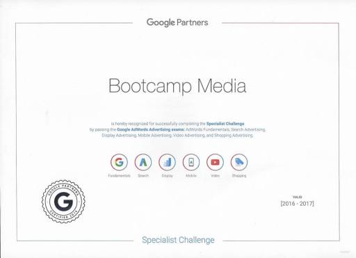 Google partnered agency