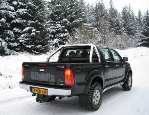 Oilybits Biodiesel Hilux