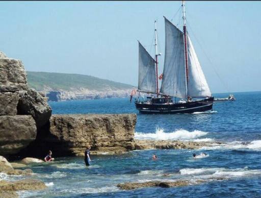 Moonfleet Sailing is sailing the Jurassic Coast in Dorset.