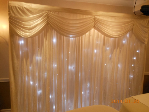 Twinkle Backdrop,matching Table Skirts availble