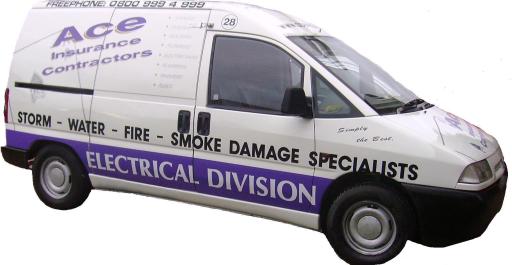 ACE INSURANCE CONTRACTORS GROUP - FIRE &amp; FLOOD DAMAGE RESTORATION SPECIALISTS Electrical Division