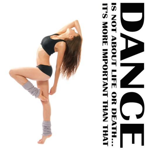 Dance is not life or death it's more important than that