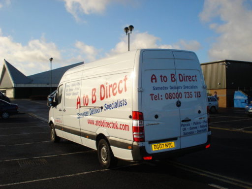 Our 4 mtr sprinters for long items or where volume is the key