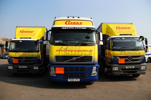 Clarke Transport new look