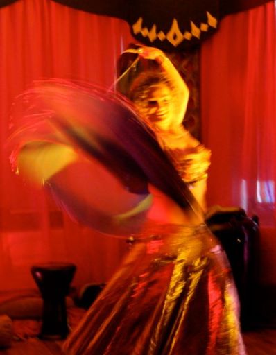Della our delightful bellydancer