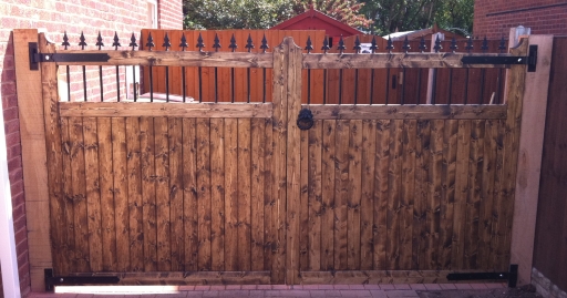 Example of our Newton style Estate Gate