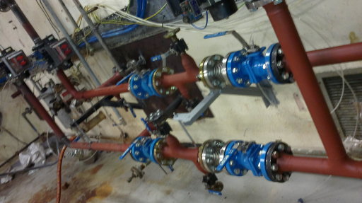 Sigma Aldrich Chemical work new pipe work installation December 2011