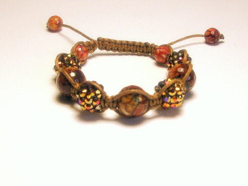 Shamballa style bangle