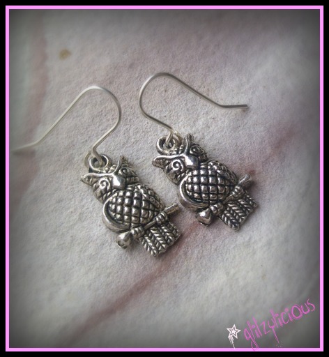Little owl earrings
