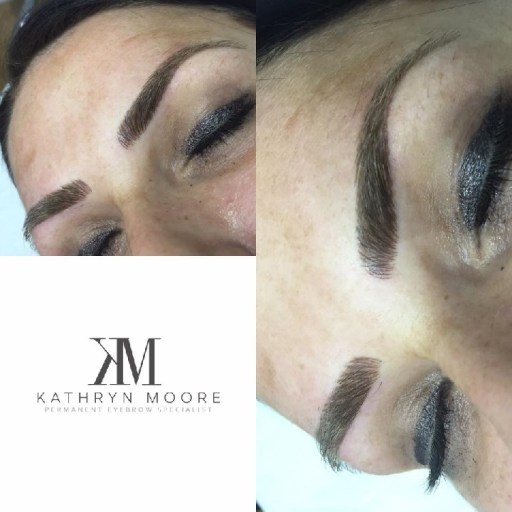 Permanent Eyebrows by Kathryn Moore