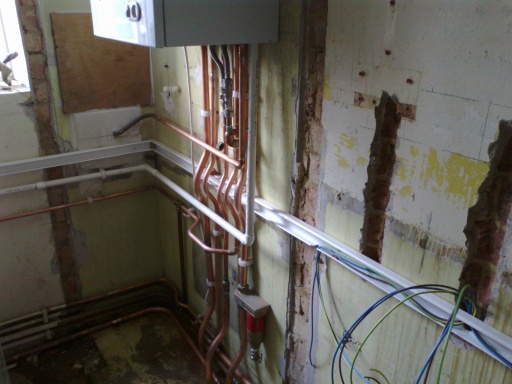 Comb Boiler changing in Wandsworth, London in Augut 2011