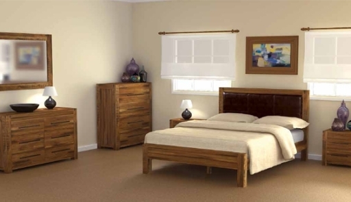 The Bentley hardwood bedroom range
