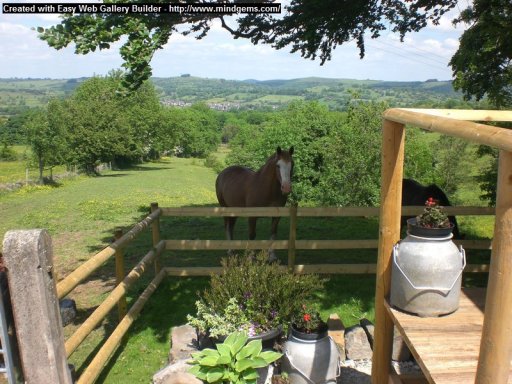 Upper Moorend Farm self catering caravan2