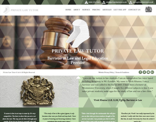 Website design