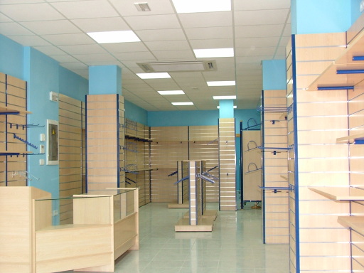 Complete fit out to a sports shop