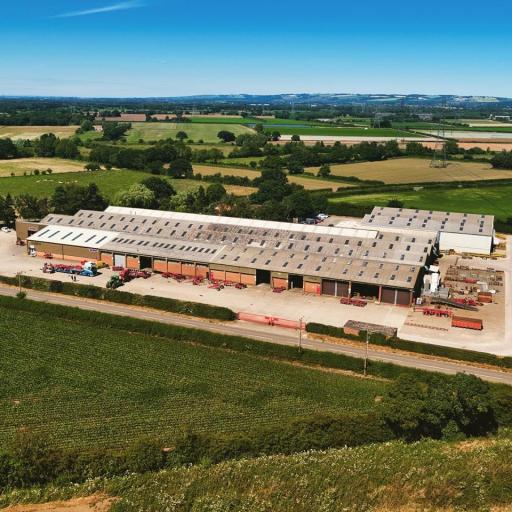 Sumo UK factory Aerial image