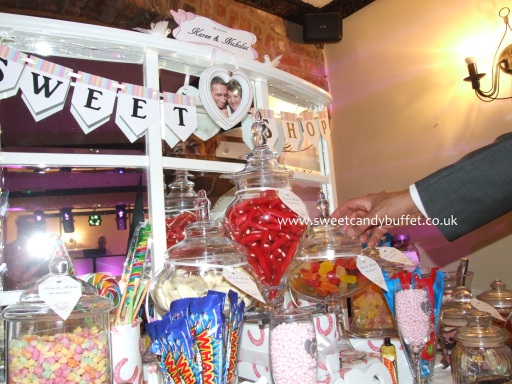 Wedding sweet shop Barnsley, all Midlands
