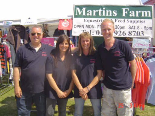 Martins Farm show team regularily take the "store" to local shows &amp; ploughing matches