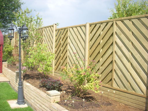 Jackson fence panels - R.H. fencing Northampton