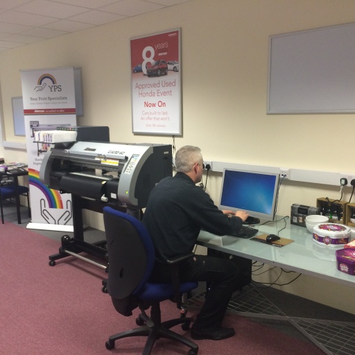 Paul our Technical service manager at work
