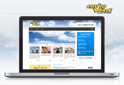 Envirovent Web Site