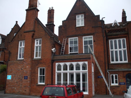 Pigeon proofing at Ipswich School