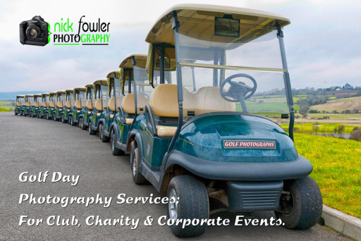 Corporate golf day photography