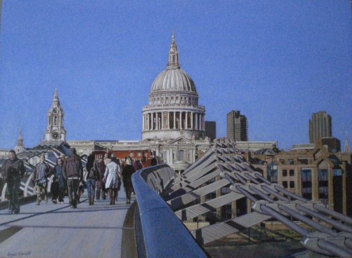 "Over the Millenium Bridge"