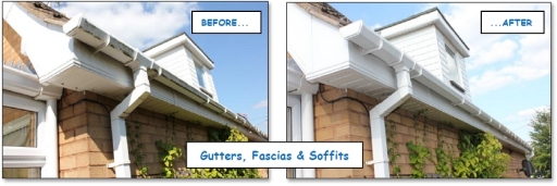 Lift your home with a Fascia clean !