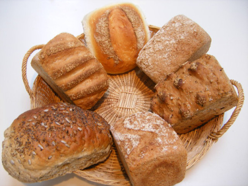 organic artisan bread baked on site daily