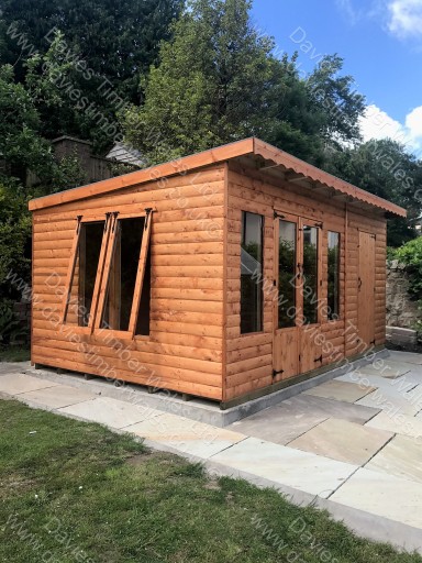 Summer House, Decking, Fencing