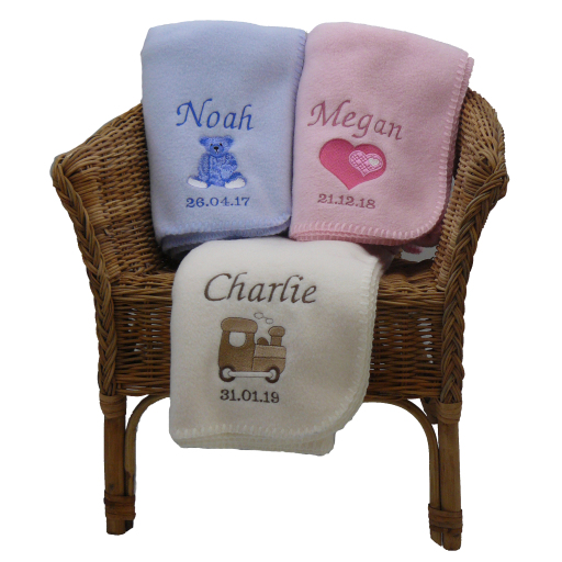 Personalised Baby Blankets