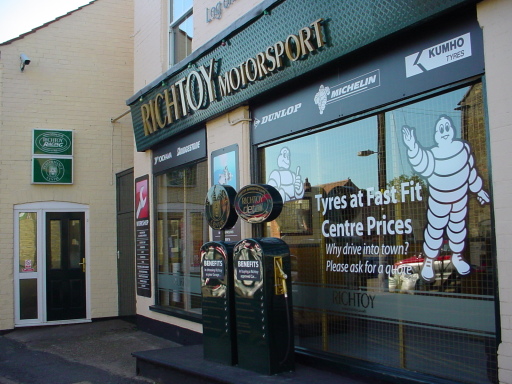 Richtoy's Shop + Workshop Entrance