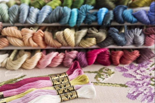 Full range of DMC and Anchor stranded cotton