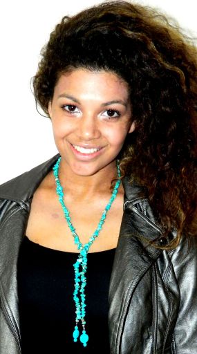 Turquoise Lariat GBP25 - var colours/gemstones available