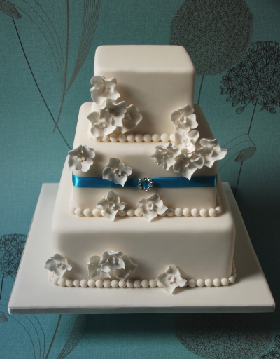 Petal Wedding Cake