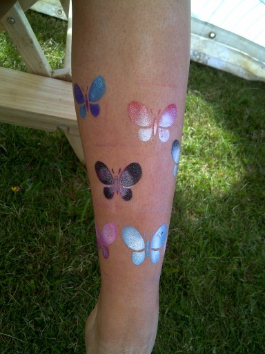 Butterfly Airbrush Tattoo