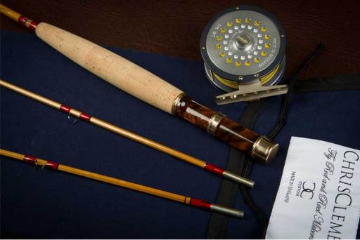 Two piece two tip split cane fly rods available