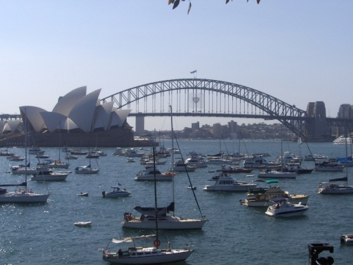 Sydney Harbour Bridge and Opera House