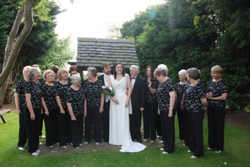 A cappella chorus for weddings, private parties and corporate events