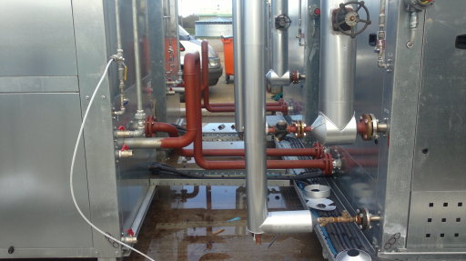 Sigma Aldrich Chemical work new pipe work installation December 2011