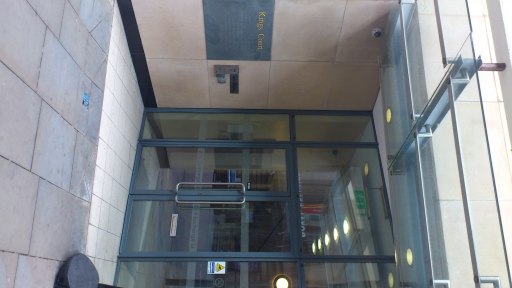 The entrance on St Anns Square