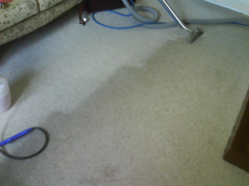 Cleaning in progress