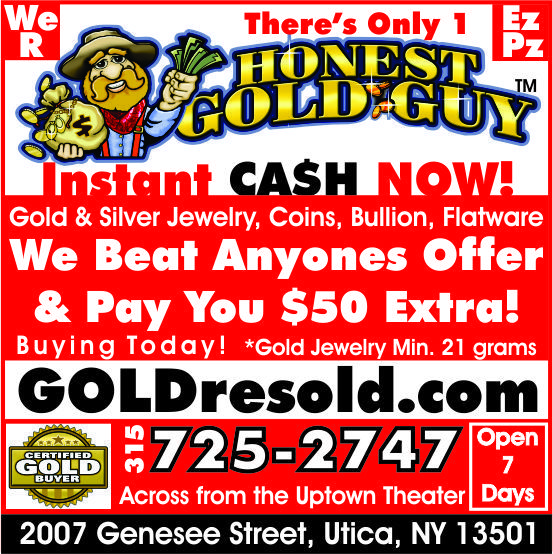 Honest Gold Guy Utica 2007 Genesee Street, Utica, NY, 13501