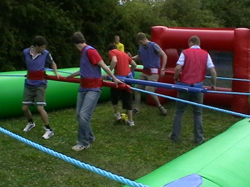 Human Table Football Hire 0845 189 58 58