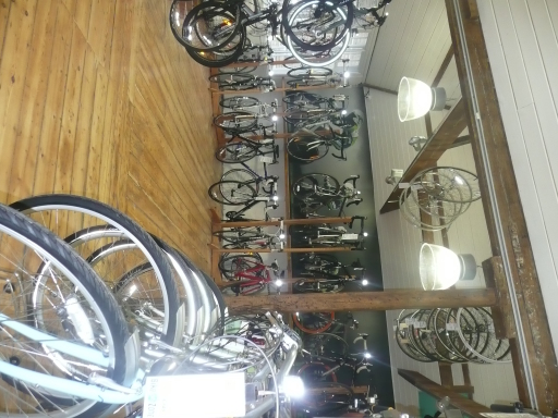 Our new upstairs showroom - over 200 bikes in stock!