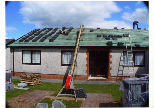 We Can Load 1000 Tiles On Your Roof In 1 Hour With Our Bumpa, Its Easy