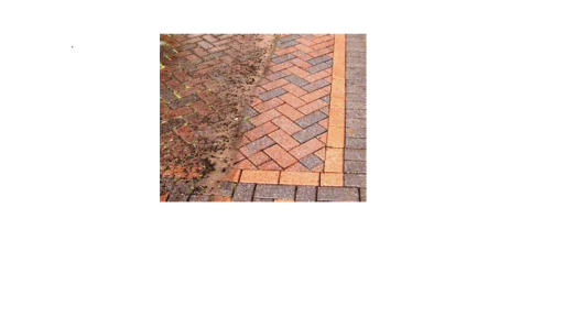 before and after picture of block paving driveway