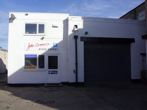 These are our new premise across the the road in Denby yard the name is just about to change