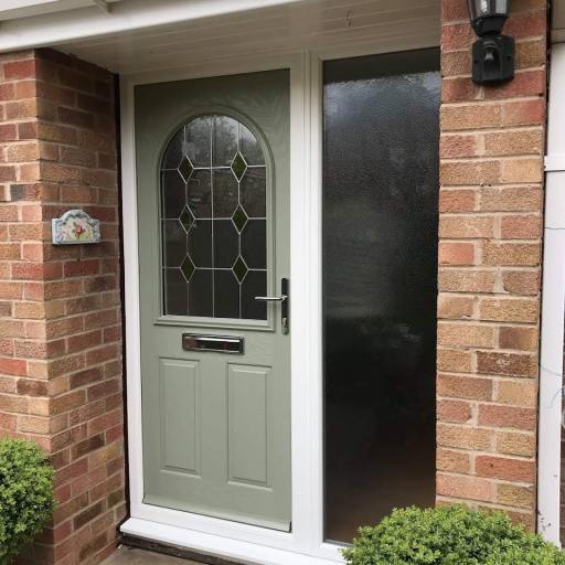 Green Composite Door